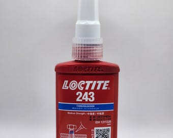 Loctite 243 – Blaue Schraubensicherung, mittlere Festigkeit – 50 ml – PRO