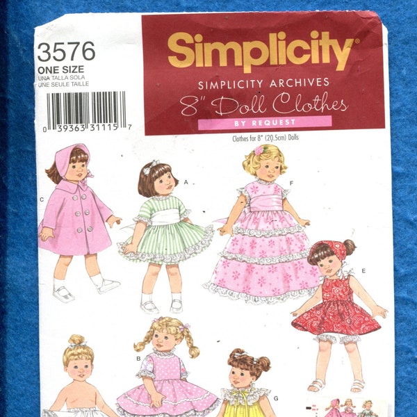 8 Inch Doll Clothes - Etsy