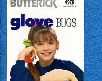 Butterick 4976 Glove with Your Own Crab UNCUT