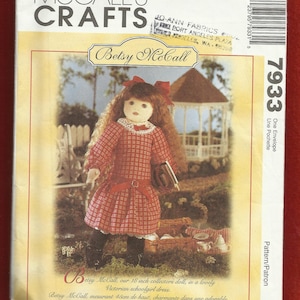 その他 betsy mccall Mccall Betsy Mccall 18 Inch Doll With Clothes Pattern PT2445