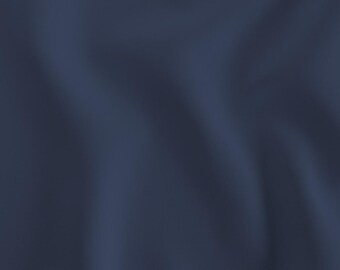 Indigo Night Pima Cotton Fabric, Retro Quilting Solid, Farmhouse Sewing Precut Fabric