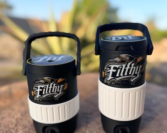Anpassad burkhållare med logotyp | Koosie | Personlig tumbler | Sport-, gym- och lagpresent