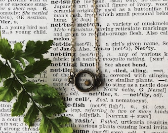 Mustard seed necklace, faith necklace