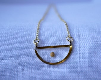 Mustard seed necklace, faith jewelry