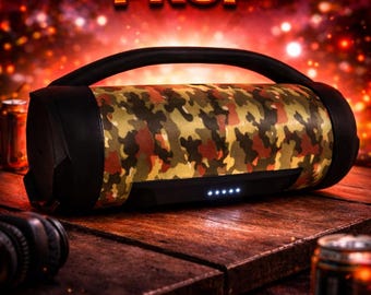 Camo Portable Speaker Asset for FiveM | Digital Download | Game Ready 3D ModelDigital