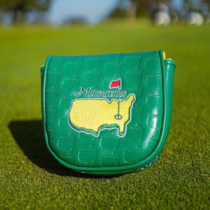 Masters Augusta GreeN DF3 Putter Cover + Poker Chip Ball Markers Set – Golf Gift image 4