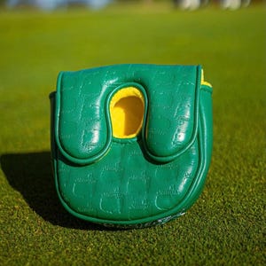 Masters Augusta GreeN DF3 Putter Cover + Poker Chip Ball Markers Set – Golf Gift image 6