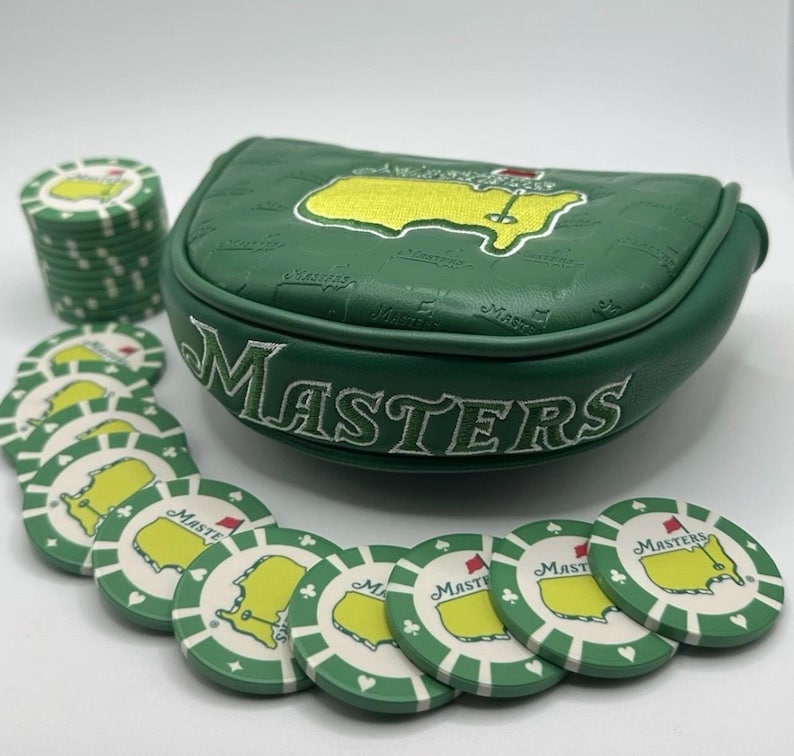 Masters Green Lab MEZZ, Oz. 1 Putter Cover and Poker Chip Ball Markers Set image 5