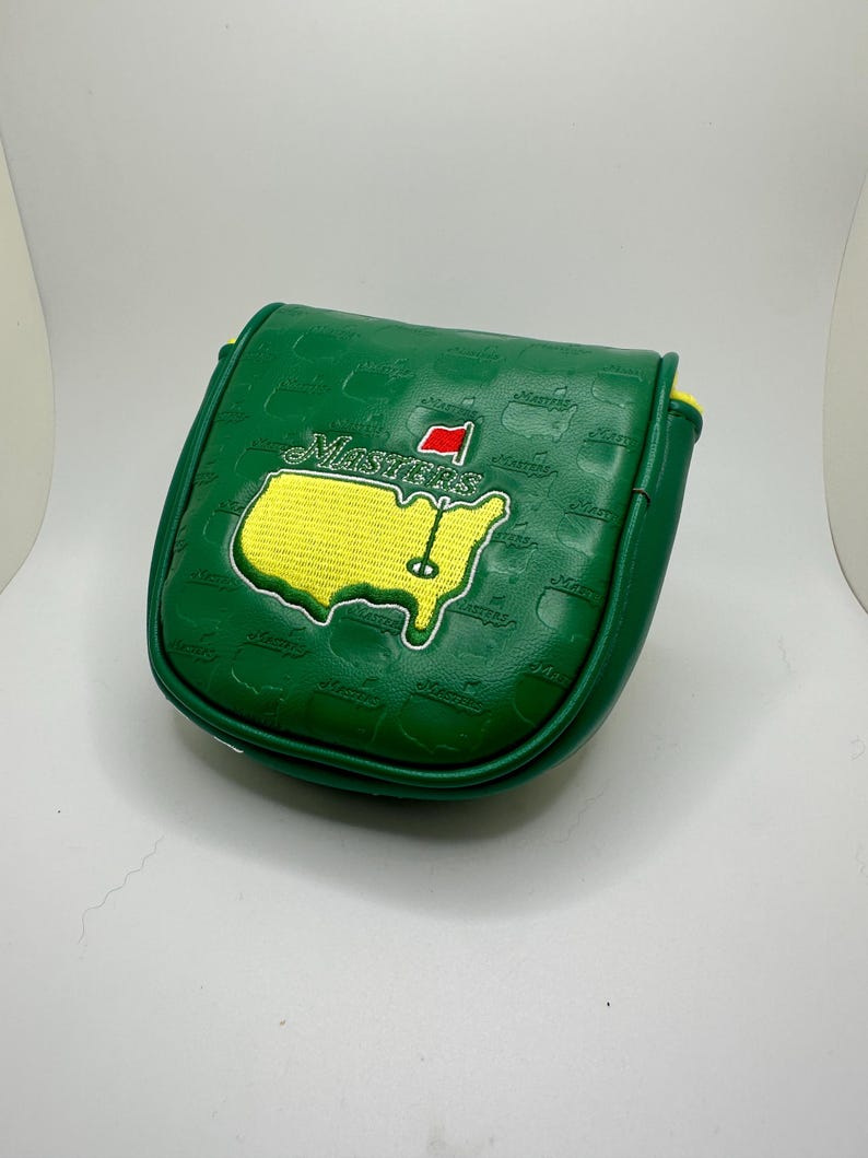 Masters Augusta GreeN DF3 Putter Cover + Poker Chip Ball Markers Set – Golf Gift image 7