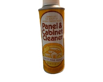 Vintage New Stanley Home Products Paneel- en kastenreiniger 6 1/2 oz