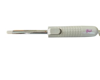 Jheri Redding II Professional Curling Iron Slim Chrome Barrel Vintage White