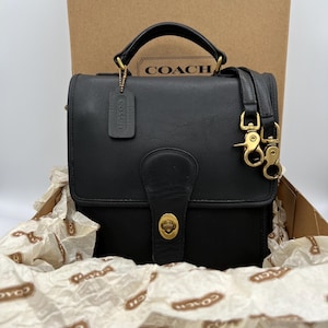 Vintage Coach Station Bag - Etsy