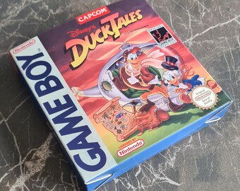 Duck Tales (Game Boy) Replacement Box & Tray - Handmade in UK