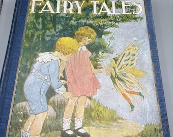 Cuentos de hadas favoritos 1917 Logan Marshall Julia Greene Winston Co Libro antiguo