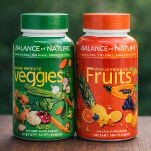 Supplementbundel met dagelijkse groenten en fruit | Wellness-cadeauset | Pakket voedingscapsules | Benodigdheden voor een gezonde levensstijl