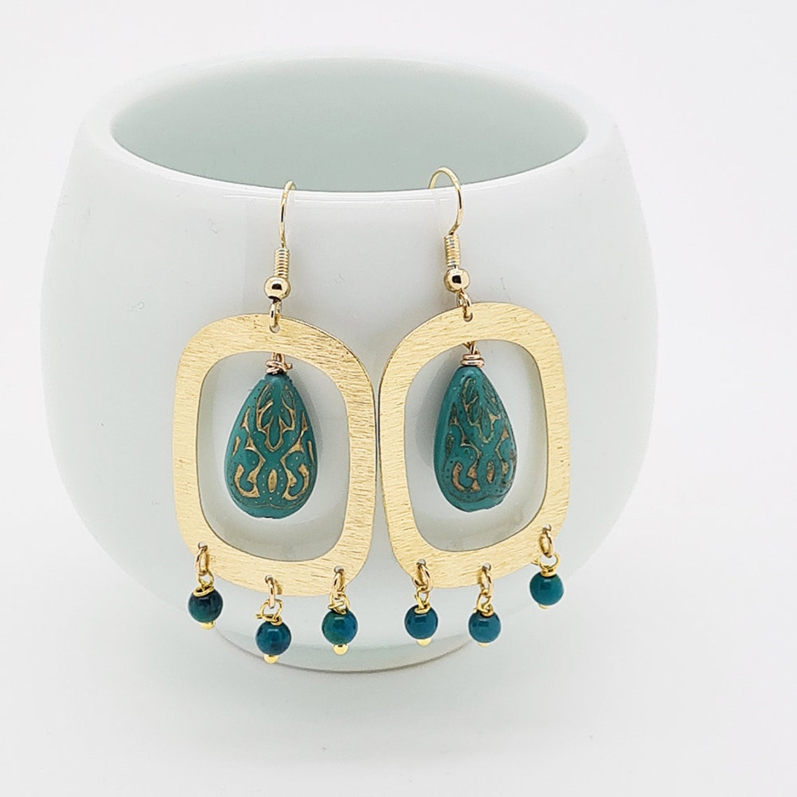 Persian jewelry Iranian Earrings Persian Earrings Vintage Etsy