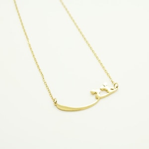 Persian Love Necklace, Persian love Pendant, Farsi Jewelry Gift, Persian Calligraphy Necklace,love Day Gift