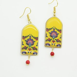 Persian jewelry, Persian Earrings, Persian Patterns earrings, Gift for Persian girl, Oriental gift,  Norooz Gift, عیدی