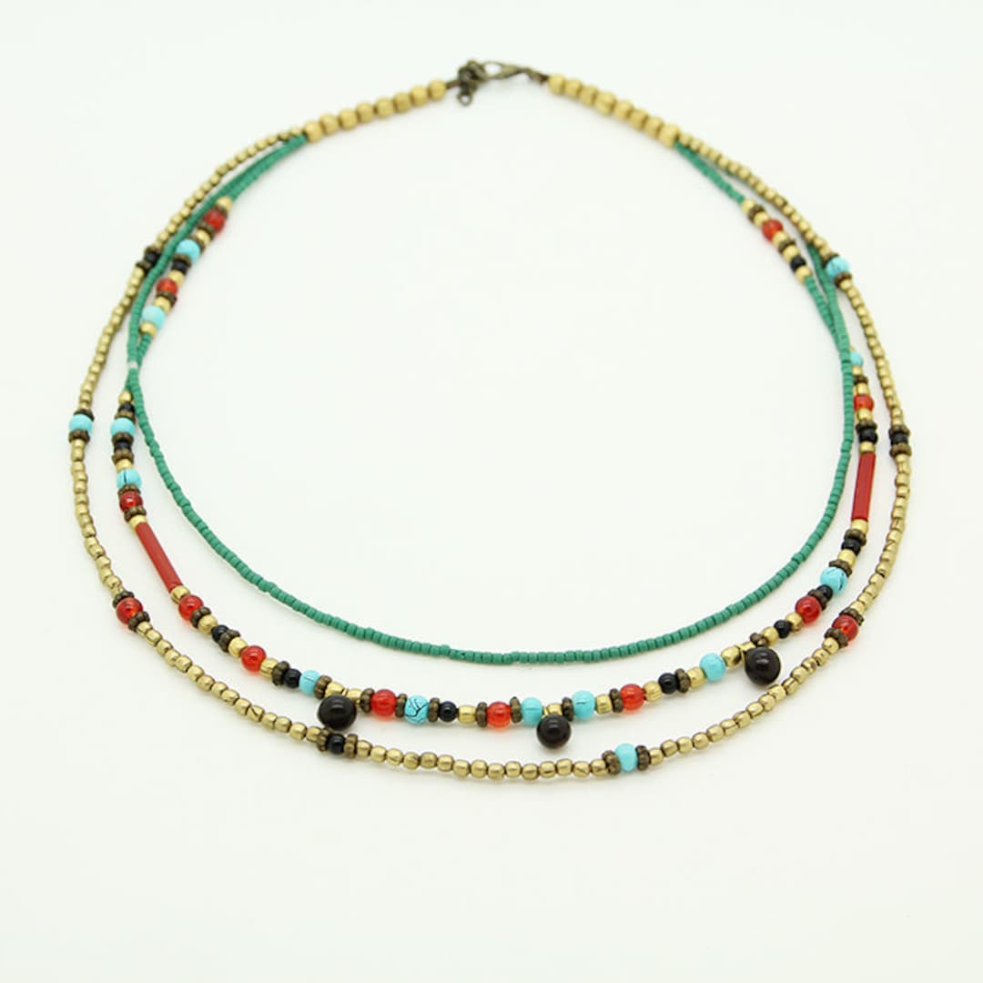 Persian Jewelry Persian Necklace Ethnic Jewelry Ethnic Etsy