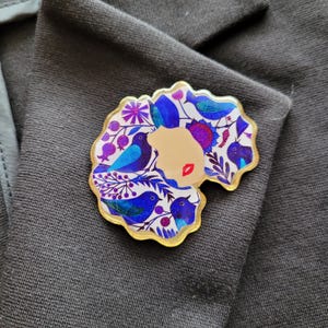 Persischer Schmuck, Engel Brosche, persische Brosche, persische Mädchen, persische Geschenk, Brosche, Schutzbrosche, Norooz Geschenk, Norooz
