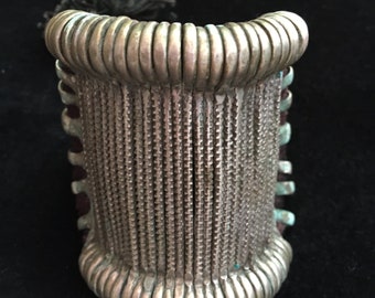 REDUCED Rajasthani Tribal Silver Rajasthan Bazuband bracelet