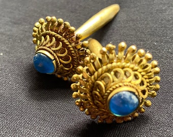 Tribal Ornate Earplugs from Nepal