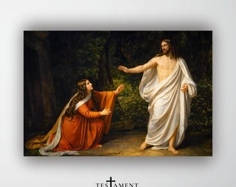 Mary Magdalene Reimagined – Faith, Courage and the Empty Tomb Classical Inspired Art Poster