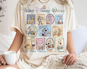 Disney World EPCOT Food and Wine Shirt, Disney World Travel Shirt, EPCOT World Showcase Shirt, Disney Vacation Family Trip Tee