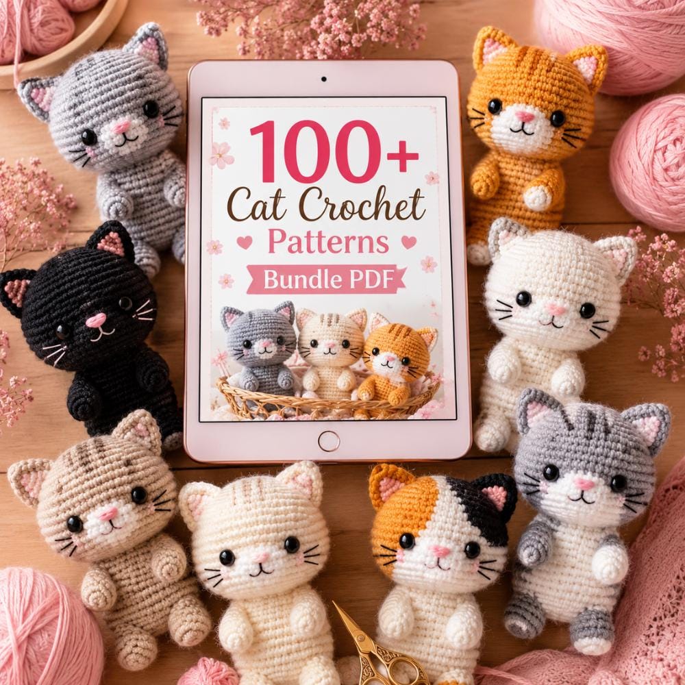 猫のあみぐるみ - Etsy 日本