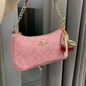 Coach Teri Bag Coach Hand Bag with cherry charm