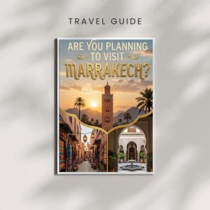 Guía de viaje de Marrakech imprimible: Lista de Marruecos (PDF digital)
