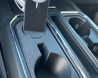 Portavasos y cargador de teléfono para Ford F150, modelos 2015, 2016, 2017, 2018, 2019 y 2020, con cargador Apple MagSafe.