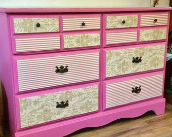 Hot Pink Furniture Etsy