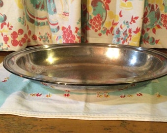 Plato de plata para servir Silver Wedding Vintage