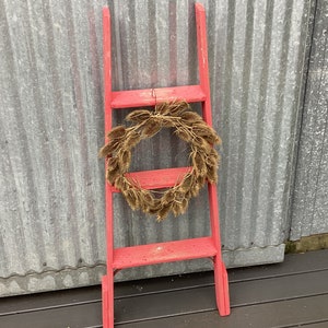 ladder Primitive Keller Rustic Farm Wood Step