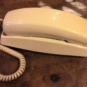 Telephone Push Button Wall Princess Beige