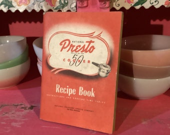 Presto 1945 Cookbook Recipe