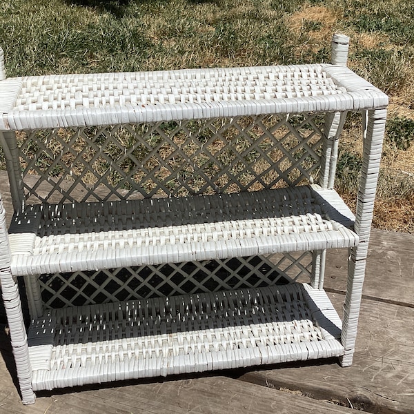 Wicker Shelf Etsy