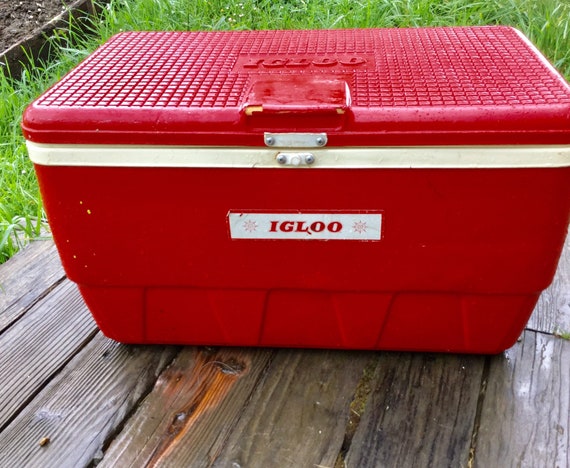 vintage igloo ice chest