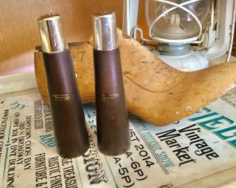 Salt Pepper Japan MCM Brown Wood Retro