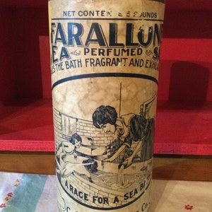 Tin Sea Salt Farallone Antique Perfumed Bath