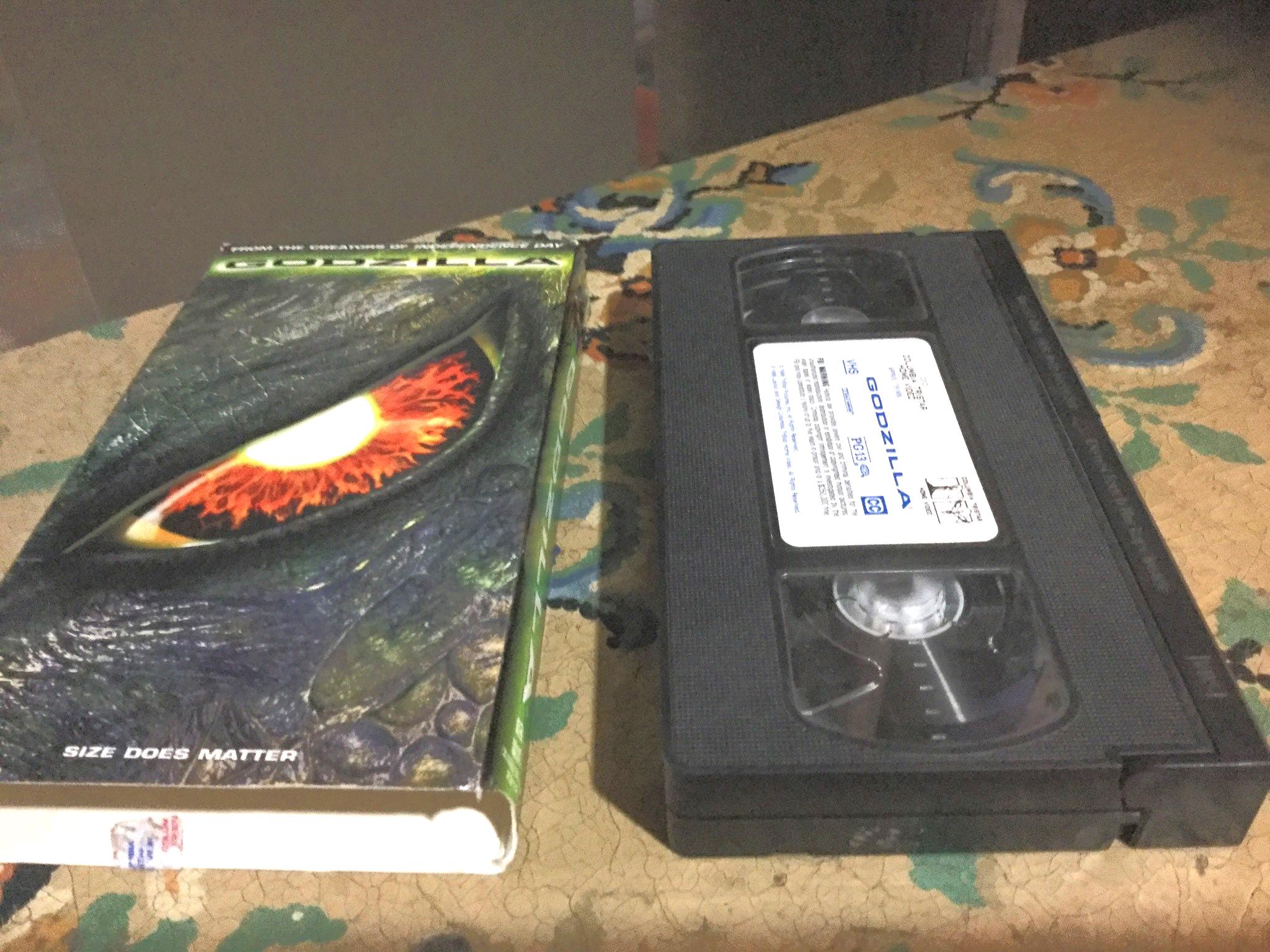 Godzilla VHS Movie 1996 PG13 - Etsy