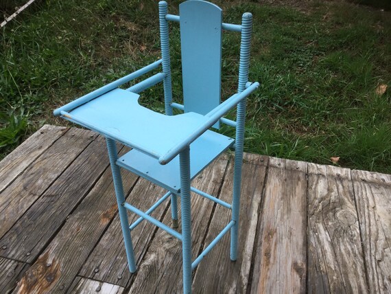 1940 wooden high chair