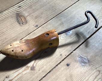 Wooden Shoe Stretcher Tree Antique