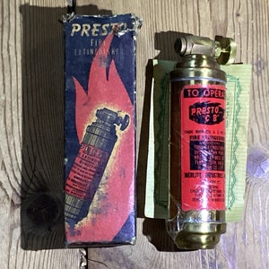 Presto Extinguisher - Etsy
