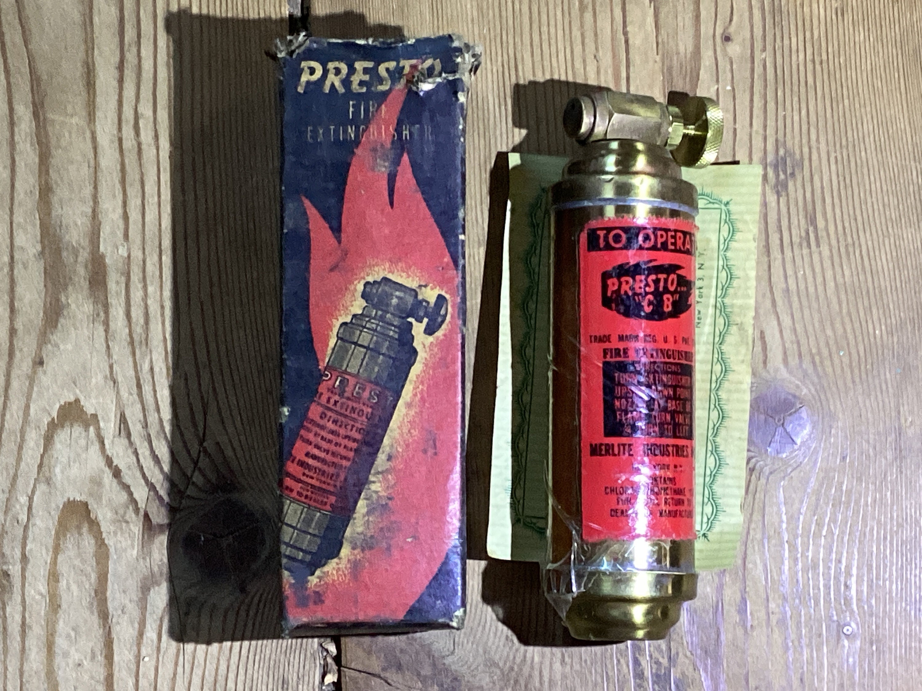 Presto Extinguisher - Etsy