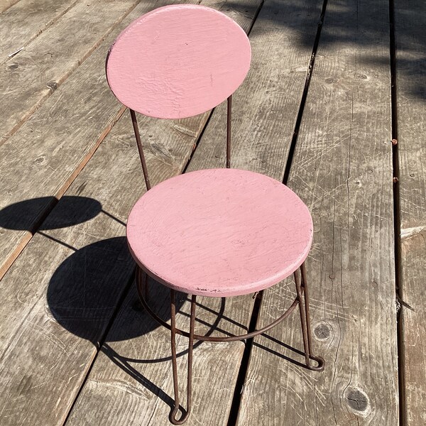 Childs Ice Cream Parlor Chair Etsy