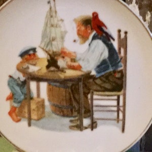 Norman Rockwell Plate For a Good Boy