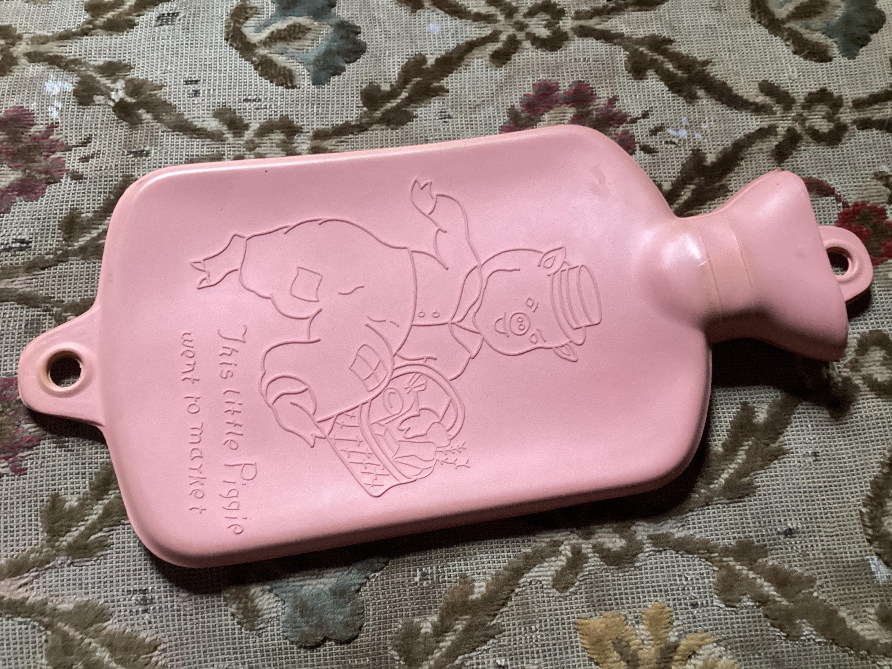 Antique Rubber Hot Water Bottle - Etsy