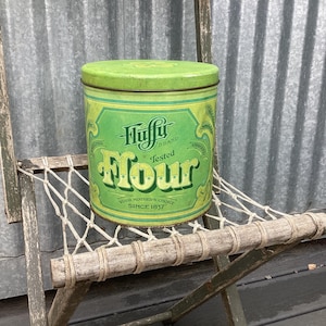 Fluffy Flour Tin - Etsy